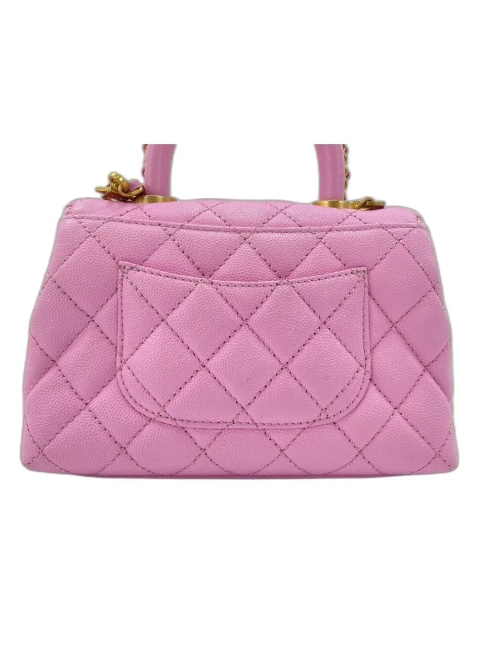 Chanel Handbag Coco Handle Quilted